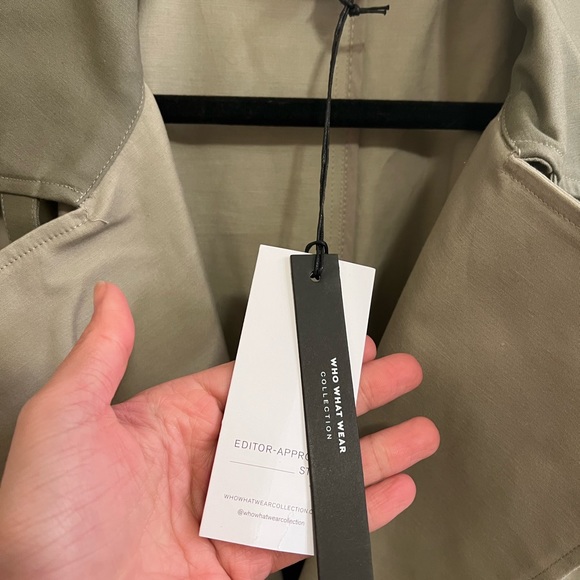 Who What Wear Trench Coat - Picture 4 of 4